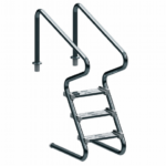 Escadas em aço inox